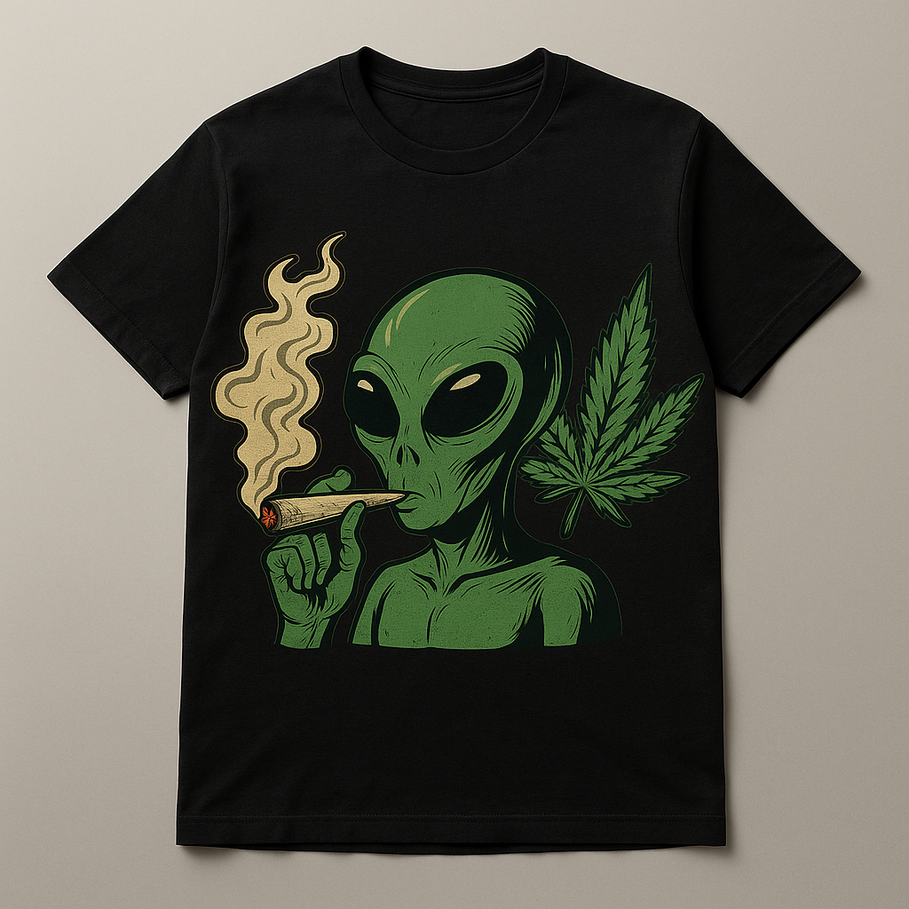 "Alien Puff" Tee