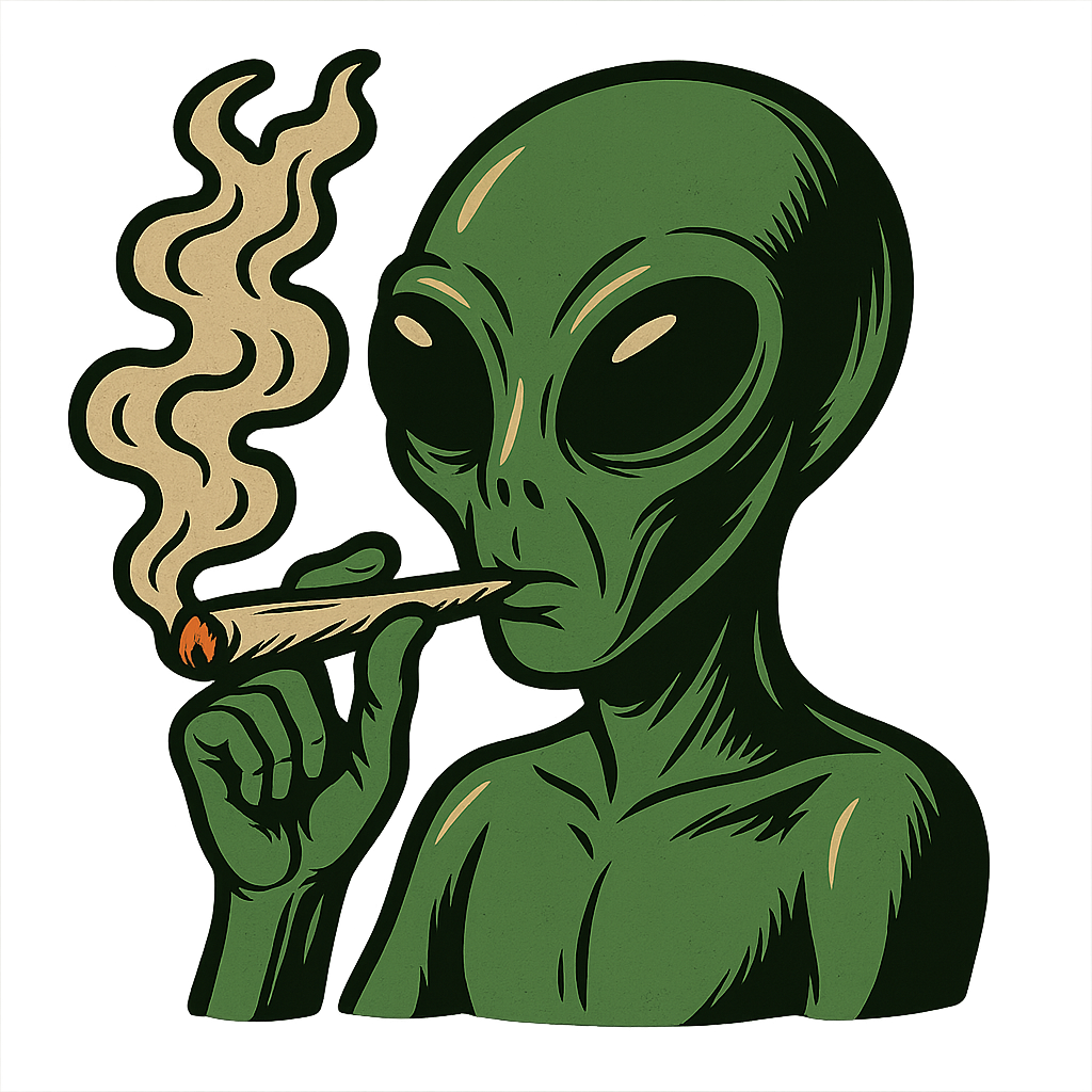 Alien "Just Smoke" Tee